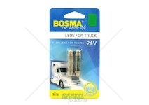 Žárovka LED 24V SV8,5 6XLED zelená BOSMA 7897