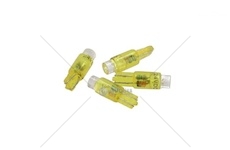 Žárovka LED 24V T05 1XLED žlutá sada 4 kusů BOSMA 7620