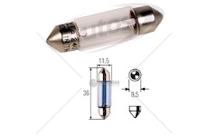 Žárovka sufit 24v/5w sv8,5c5w 10x37  0107220_A