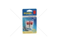 ZAROWKA LED 12V BA15S 8XLED CZERW.KPL.2S BOSMA 2083