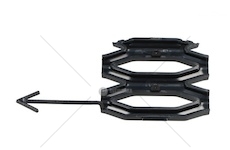 ZASLEPKA GRILLA ATRAPY VOLVO FH 21- PRAWA TANGDE TD13-51-059R