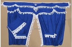 ZASLONKI KABINY DAF 95/105XF NIEB-DZWONK  2007004640001