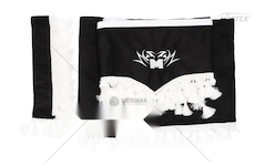 ZASLONKI PRZEDNIE MAN CZARNE+BIALE  ZAS/PR/MAN/CZAR/BIAL