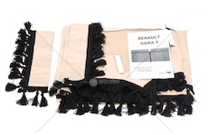 ZASLONKI PRZEDNIE RVI GAMAT BE+?OWE+CZARNE  ZAS/PR/RVI/BEZ/CZAR