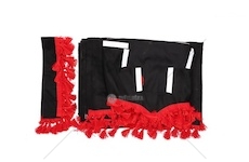 ZASLONKI PRZEDNIE RVI GAMAT CZARNE+CZERWONE  ZAS/PR/RVI/CZAR/CZER