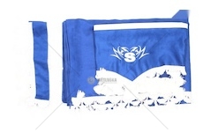 ZASLONKI PRZEDNIE SCANIA NIEBIESKIE+BIALE  ZAS/PR/SC/NIEB/BIALE