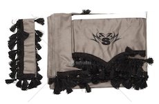 ZASLONKI PRZEDNIE SCANIA SZARE+CZARNE  ZAS/PR/SC/SZAR/CZAR