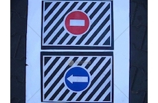 Zástěrka 400MM*600MM příkaz+zákaz sada 2 kusy S SERTPLAS CHL013