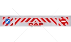 Zástěrka - lapač přední DAF 2400x350mm, červená