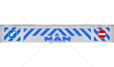 Zástěrka - lapač přední MAN 2400x350mm, modrá