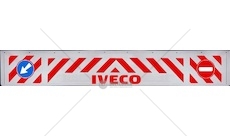 Zástěrka - lapač přední pro vozidlo IVECO 2400x350mm, červená