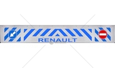 Zástěrka - lapač přední RENAULT 2400x350mm, modrá