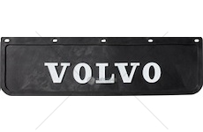 Zástěrka - lapač VOLVO 600x180mm, černá, bílý nápis