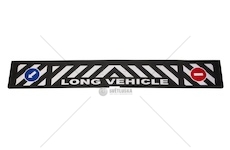 Zástěrka pryžová 2400x350 sdružená s nápisem long vehicle 0175102_A