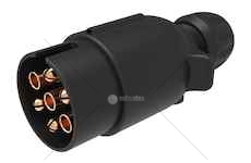 Zástrčka ELEKTR.PLAST.12V.7-BIEG.PRZYCZEP E.JAEGER 201212