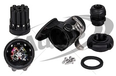 Zástrčka elektrická 24v/16a 15pin adr plastová, šroubovací kontakty 0061015_A