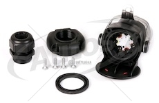 Zástrčka elektrická 24v/7pin abs/ebs/adr plastová, šroubovací kontakty 0060683_A