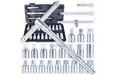 Zástrčné hlavice na zátky olejové vany 3/8