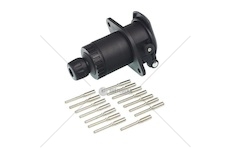 Zásuvka 15-pólová 24V ADR kontakty mačkací