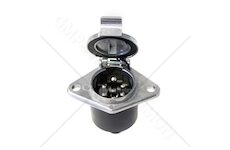 Zásuvka 7/12-24V hliníková 