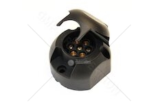 Zásuvka 7 pólová 12V plastová Typ N