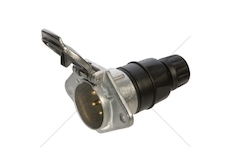 Zásuvka EURO hliníková-N-IEF s čepem E.JAEGER 111080