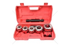 Závitníky R trubkové BSPT 5-dílná sada GEKO