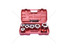 Závitníky R trubkové, BSPT, 6-dílná sada GEKO