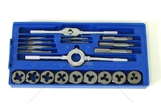 Závitníky sada 20ks M3-M12