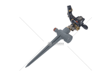 Zavlažovač pulzní kovový s plastovým trnem WHITE LINE