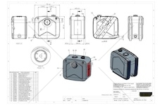 ZBIORNIK OLEJU HYDRAULIKI KPL.175L  77203182