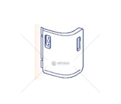 ZDERZAK TYLNY MB CITARO/CONECTO LEWY POLMET P-1412