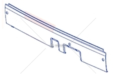 Nárazník zadní MB TRAVEGO střední díl POLMET P-6700