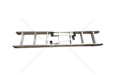 Žebřík hliníkový multifunkční 4m, 2x7