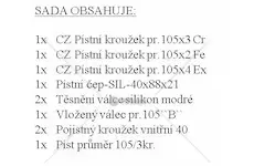 Zetra kompletní vložený válec 105/3kr euro iv | 97.000.992