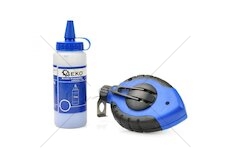 Značkovací šňůra 30 m + křída 115 g modrá GEKO