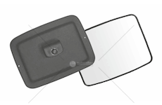 Zpětné zrcátko 242x182 průměr 16-20mm | LS0237