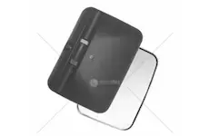 Zpětné zrcátko 314x228, průměr 18mm | LP0314