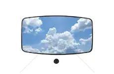 Zpětné zrcátko vyhř. e4 m17 (p,f) | 96.368.914