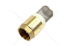 Zpětný ventil - sací koš mosazný 1"
