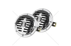 Zvukový signál klaksonu chrom 125 mm 12V AMIO-04074