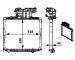 Chladič, chlazení motoru MAHLE CR 701 000P