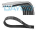ozubený klínový řemen DAYCO 6PK1065HD