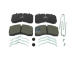 Sada brzdových destiček, kotoučová brzda DT Spare Parts 10.34126