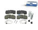 Sada brzdových destiček, kotoučová brzda DT Spare Parts 10.14001