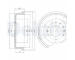 Brzdový buben DELPHI BF470