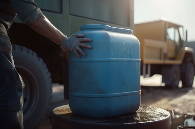 Plastové kanystry na vodu